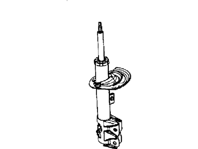 Mopar 5272924AB STRUT-Front Suspension