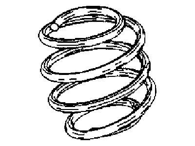 Mopar 5105866AD Front Coil Spring Left