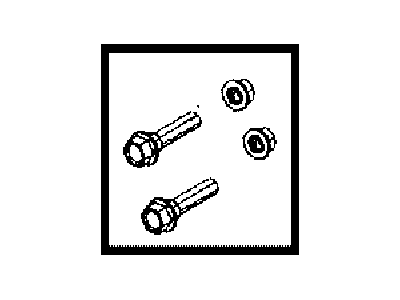 Mopar 5019074AA FSTNR Pkg-CAMBER Adjustment