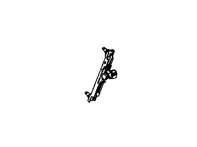 Mopar YV89DW1AF EXTENDER-Seat Belt Turning Loop