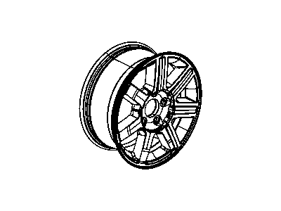 Chrysler Aspen Spare Wheel - 52013710AA