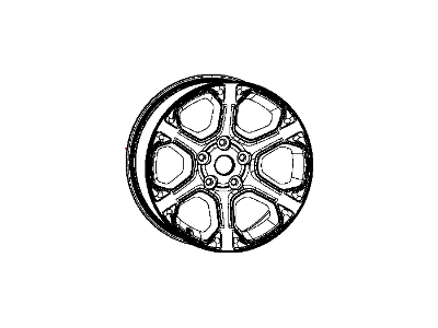 2015 Ram 1500 Spare Wheel - 1UB19SZ0AB