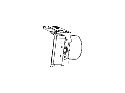 Jeep Cherokee ABS Control Module - 68250685AA