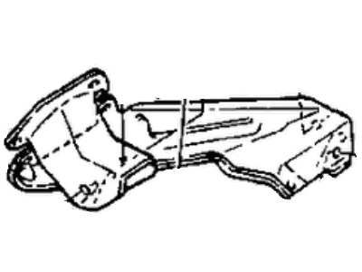 Mopar 4348555 Bracket Sup