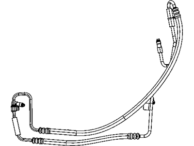 2007 Dodge Nitro Power Steering Hose - 52125270AB