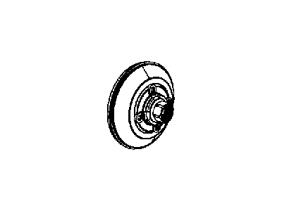 2007 Jeep Wrangler Fan Clutch - 55056699AA