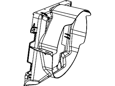 Mopar 55057123AB SHROUD-Fan