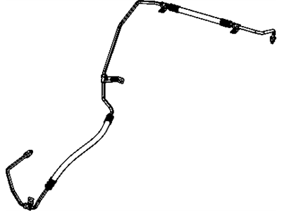 Dodge Journey Power Steering Hose - 4766291AB