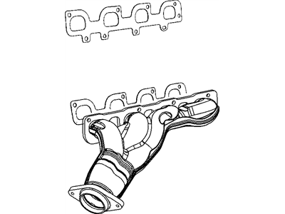 Mopar 5038098AA Gasket-Exhaust Manifold