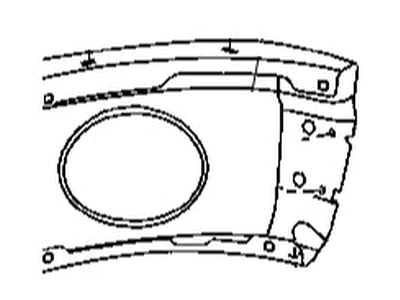 Mopar 55077208AA Bracket-Front Bumper Side