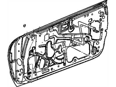 Mopar 4658458AC Door-Door Outer