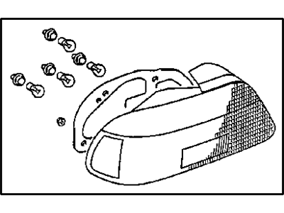 1997 Chrysler Sebring Back Up Light - MR296337
