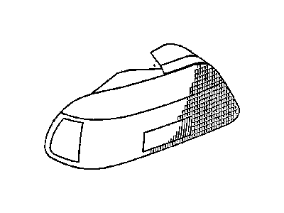 1997 Chrysler Sebring Back Up Light - MR322526