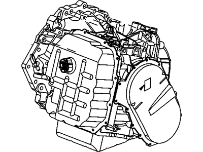 Mopar 68100335AA 62TE Tran-With Torque Converter