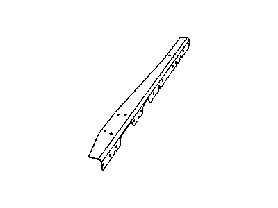 Mopar 52014227AA Reinforce-Rear Rail