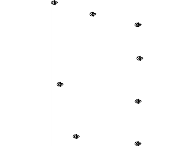 Mopar 6509673AA Pin-Door Panel ATTACHING