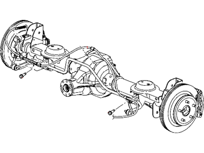 Dodge Durango Parking Brake Cable - 52013002AC