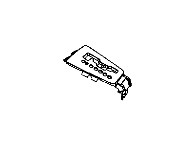 Mopar 1CB48ESGAE Bezel-Console SHIFTER