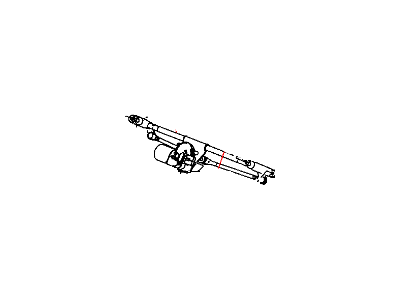 Mopar 55077858AC Motor-Windshield WIPER