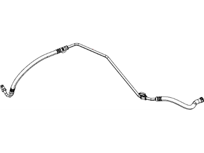 2011 Chrysler 300 Power Steering Hose - 4584564AC