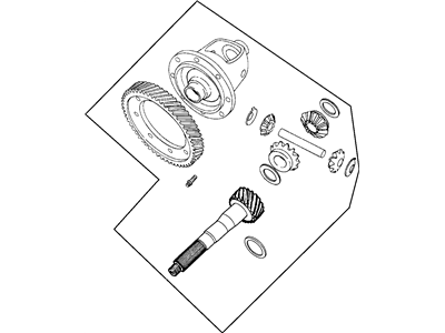 Dodge Stratus Differential - 4800241AB
