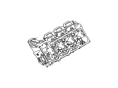 Dodge Nitro Cylinder Head - 53021941AB