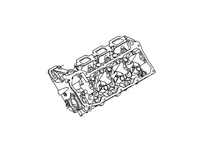 2009 Jeep Commander Cylinder Head - 53021941AB