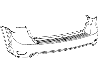 Dodge Journey Bumper - 1TY37TZZAF