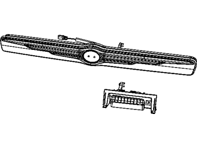 Mopar 55364612AF Handle-LIFTGATE