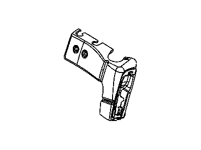 Mopar 5183703AA Cover-HEADREST RETRACTOR