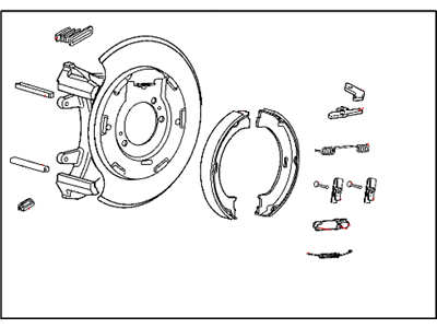 Mopar 52010240AB Plate-Parking Brake