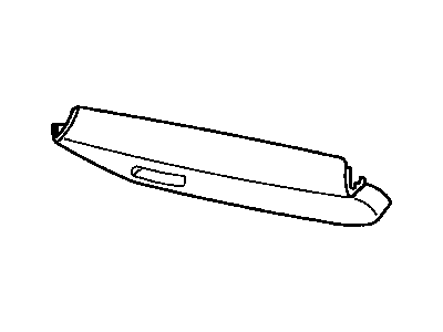 Mopar 5099133AA Panel-Deck Opening Lower