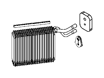 Mopar 5161083AA EVAPORATOR-Air Conditioning