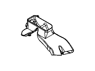 Mopar 5161070AA Duct-Floor