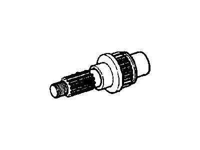 Mopar 5086327AA Shaft-Transfer Case