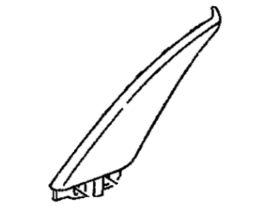 Mopar 4630402 Bezel-Mirror Flag Inner-Electric