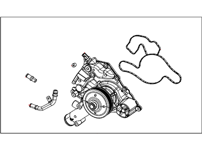 Mopar 4893133AC Engine Cooling Water Pump