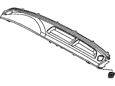 Mopar 5GM70WL8AB Instrument Panel-Instrument Upper