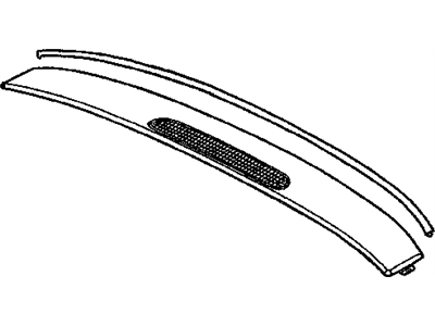 Mopar 5GR57WL8AB Grille-DEFROSTER