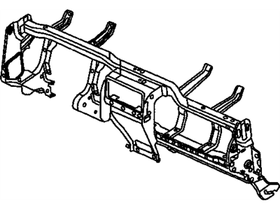 Mopar 55055936AB Frame Int-Instrument Panel