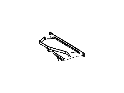 Mopar 4806293AB PLENUM-Fresh Air Inlet