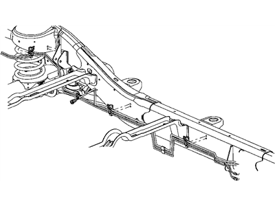 Mopar 52855246AA RETAINER-Brake Tube