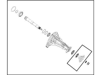 Mopar 52119499AA Housing-Transmission Rear Extension