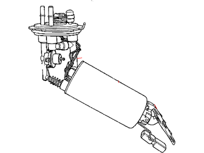 Mopar 5140813AC Aip Electronics Premium Complete Fuel Pump Assembly Compatible Replacement