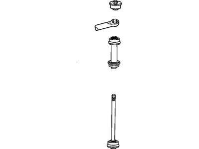 2002 Dodge Ram Wagon Sway Bar Link - 4116589AB