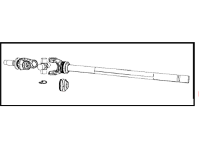 Mopar 68213880AB Axle Shaft