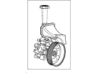 Mopar 5181778AB Power Steering Pump