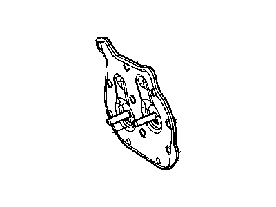 Mopar 5069187AA Plate-TRANSAXLE Case Rear