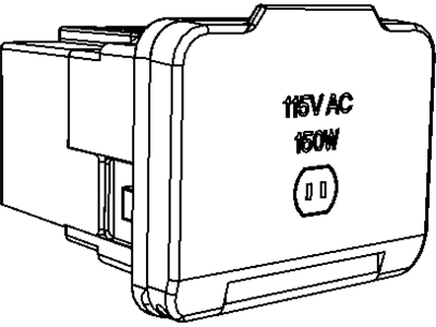 Mopar 4671955AC Outlet-Inverter