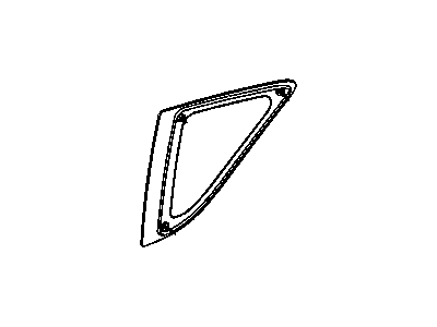 Mopar 5191251AA Glass-Quarter Window